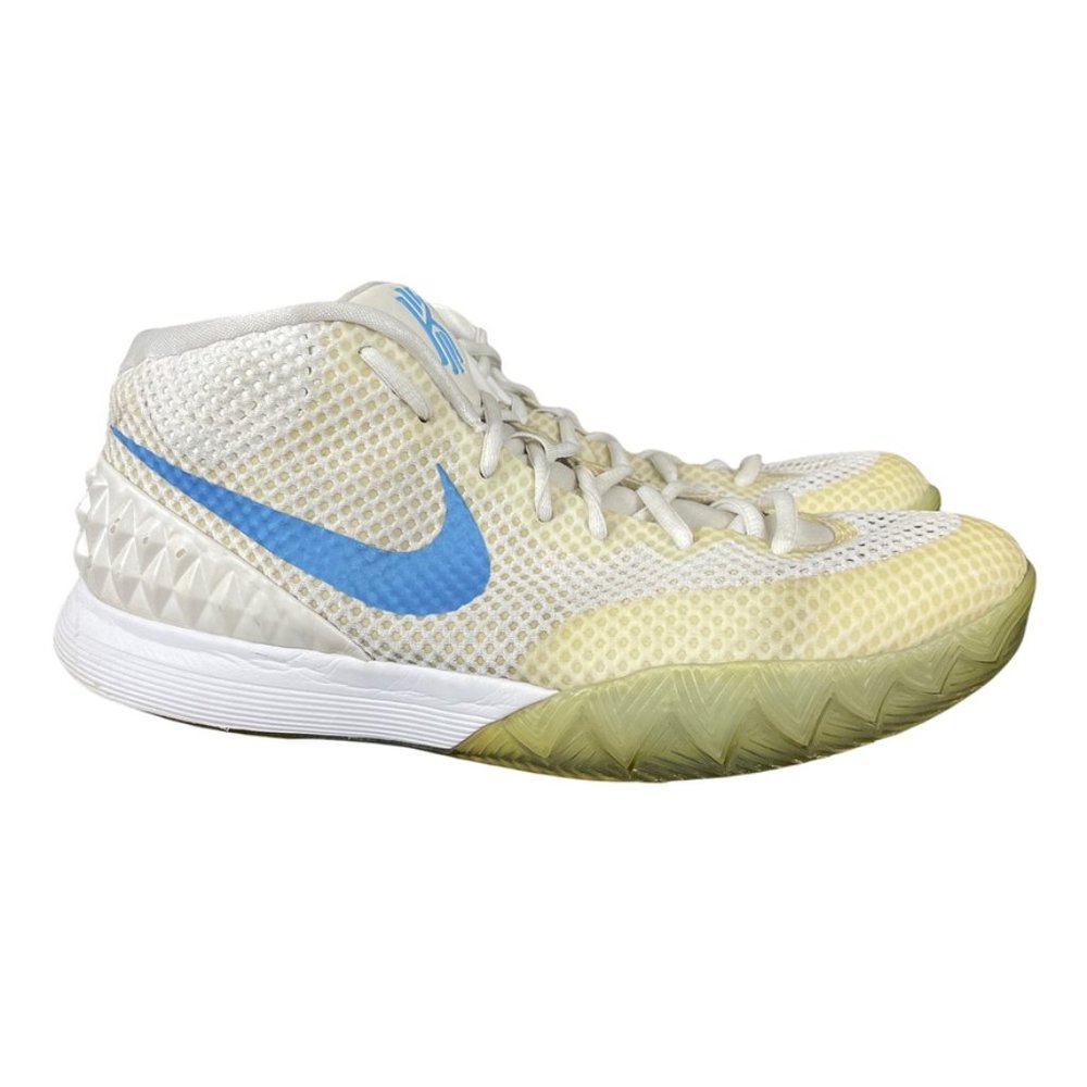 Nike Kyrie 1 iD White & Blue Basketball Shoes 747423-991 - Picture 1 of 12
